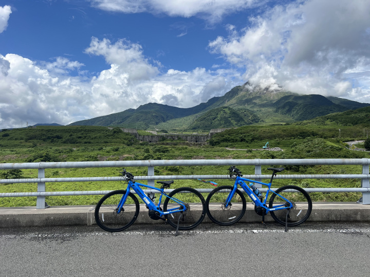 がまだすドームからE-bikeで巡る火山と災害復興を学ぶサイクリング日帰りコース（4時間・6時間コース）