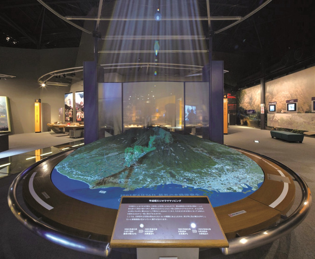 雲仙岳災害記念館　がまだすドーム